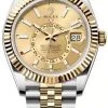 Rolex Sky Dweller 42mm 336933 Champagne Jubilee -Omega Shop 336933 Champagne Jubilee