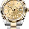 Rolex Sky Dweller 42mm 336933 Champagne Oyster 1 Rolex Sky Dweller 42mm 336933 Champagne Oyster -Omega Shop 336933 Champagne Oyster