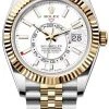 Rolex Sky Dweller 42mm 336933 White Jubilee