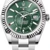 Rolex Sky Dweller 42mm 336934 Green Oyster 2 Rolex Sky Dweller 42mm 336934 Green Oyster -Omega Shop 336934 Green Oyster
