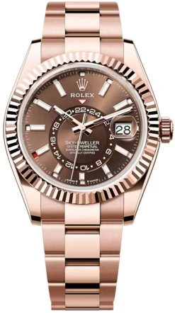 Rolex Sky Dweller 42mm 336935 Chocolate Oyster