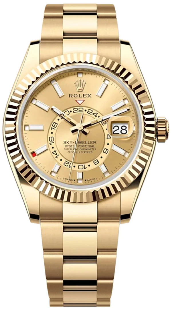 Rolex Sky Dweller 42mm 336938 Champagne Oyster Rolex Sky Dweller 42mm 336938 Champagne Oyster -Omega Shop 336938 Champagne Oyster