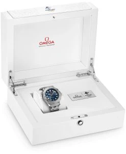 Omega Seamaster Diver 300m Co-Axial Master Chronometer 42mm 522.30.42.20.03.001 -Omega Shop 522.30.42.20.03.001 Beijing 2022 Box