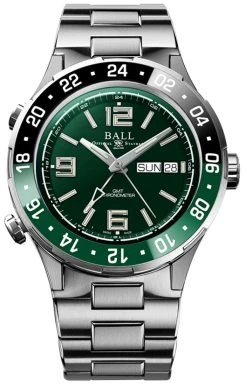 Ball Watch Roadmaster Marine GMT 40mm DG3030B-S2CJ-GR