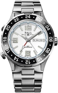 Ball Watch Roadmaster Marine GMT 40mm DG3030B-S7CJ-WH