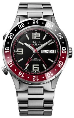 Ball Watch Roadmaster Marine GMT 40mm DG3030B-S8CJ-BK
