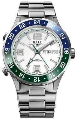 Ball Watch Roadmaster Marine GMT 40mm DG3030B-S9CJ-WH