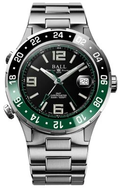 Ball Watch Roadmaster Pilot GMT 40mm DG3038A-S3C-BK