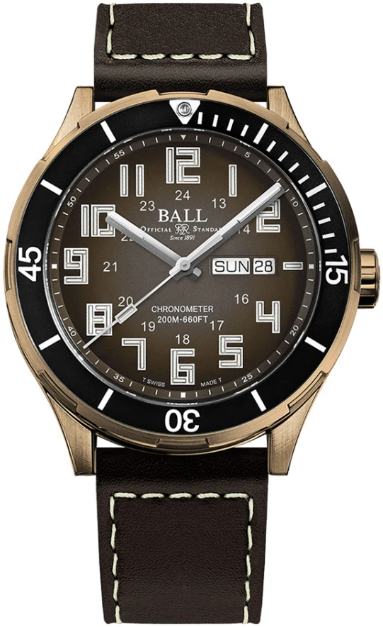 Ball Watch Roadmaster StarLight Bronze Day Date 42mm DM3070B-LC-BR Ball Watch Roadmaster StarLight Bronze Day Date 42mm DM3070B-LC-BR -Omega Shop DM3070B LC BR