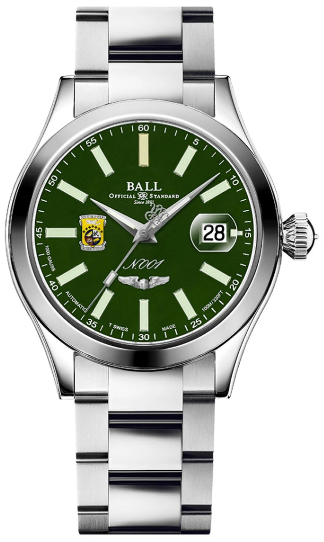 Ball Watch Engineer Master II Doolittle Raiders 40mm NM3000C-S1-GR Ball Watch Engineer Master II Doolittle Raiders 40mm NM3000C-S1-GR -Omega Shop NM3000C S1 GR