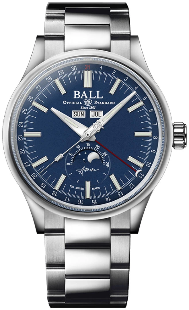 Ball Watch Engineer II Moon Calendar 40mm NM3016C-S1J-BE Ball Watch Engineer II Moon Calendar 40mm NM3016C-S1J-BE -Omega Shop NM3016C S1J BE