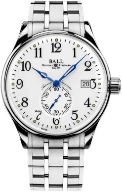Ball Watch Trainmaster Standard Time NM3888D-S1CJ-WH