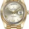 Rolex Day-Date 40mm Yellow Gold 228238 Silver Roman 1 Rolex Day-Date 40mm Yellow Gold 228238 Silver Roman -Omega Shop Rolex Day Date 40 228238 Silver Roman