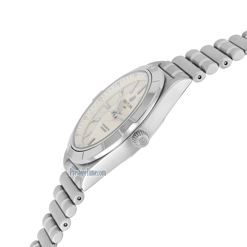 Breitling Chronomat Automatic 36 a10380101a3a1 Breitling Chronomat Automatic 36 A10380101a3a1 -Omega Shop a10380101a3a1 side