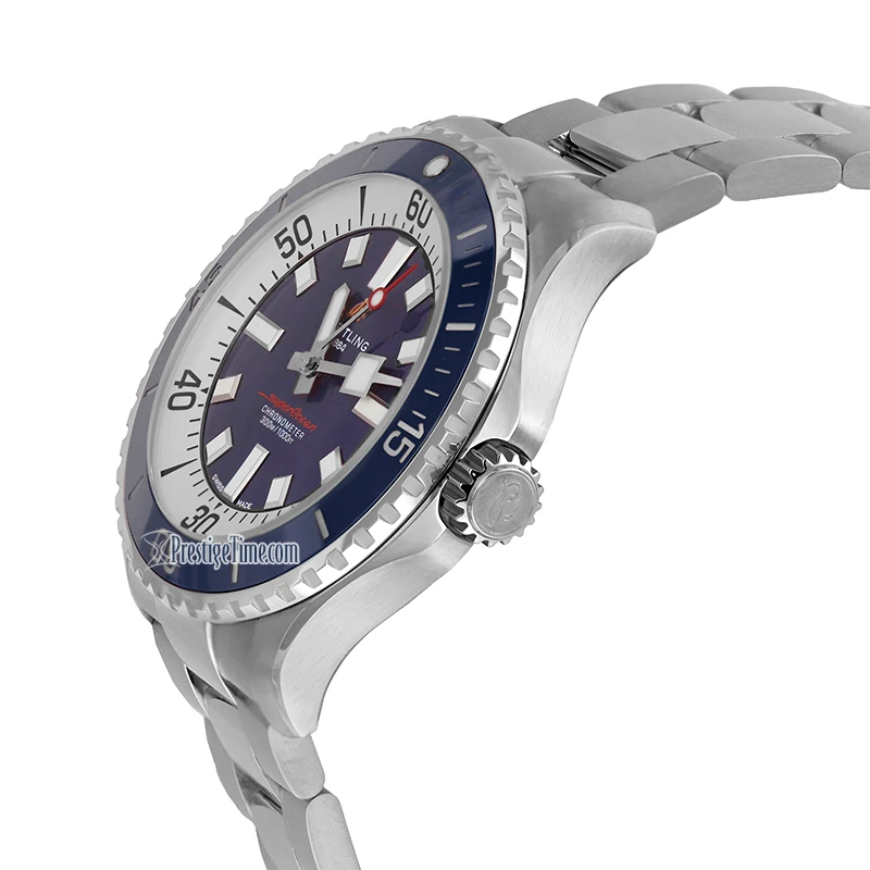 Breitling Superocean Automatic 46 a17378e71c1a1 Breitling Superocean Automatic 46 A17378e71c1a1 -Omega Shop a17378e71c1a1 side