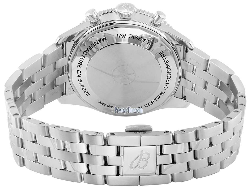 Breitling Classic AVI Chronograph 42 a233802a1L1a1 Breitling Classic AVI Chronograph 42 A233802a1L1a1 -Omega Shop a233802a1L1a1 backbuckle