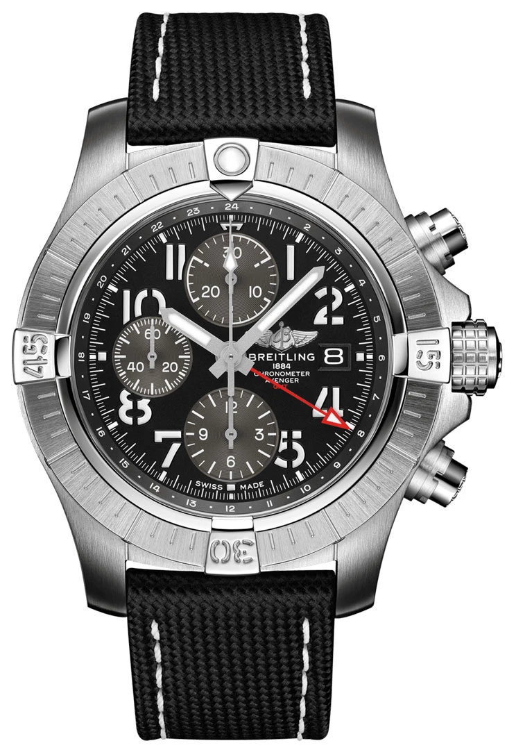 Breitling Avenger Chronograph GMT 45 a24315101b1x2 Breitling Avenger Chronograph GMT 45 A24315101b1x2 -Omega Shop