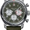 Breitling Aviator 8 B01 Chronograph 43 Curtiss Warhawk Ab01192a1L1x1 -Omega Shop ab01192a1L1x1