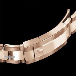 Rolex Cosmograph Daytona Everose Gold 116505 Black And Pink Index -Omega Shop rose gold double locking