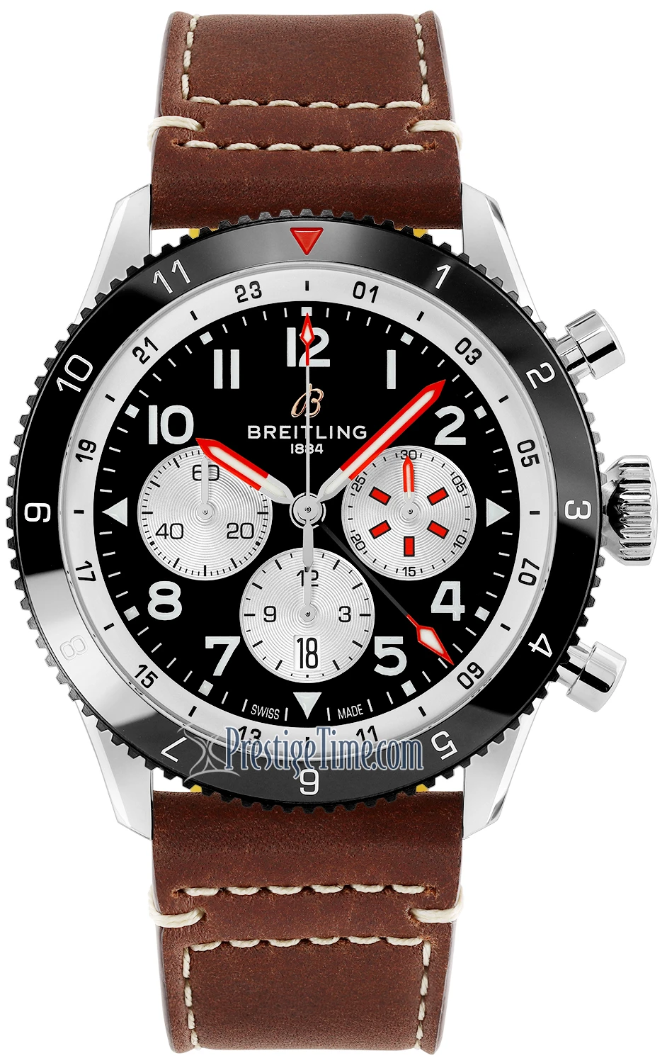 Breitling Super AVI B04 Chronograph GMT 46mm yb04451a1b1x1 Breitling Super AVI B04 Chronograph GMT 46mm Yb04451a1b1x1 -Omega Shop yb04451a1b1x1 breitling